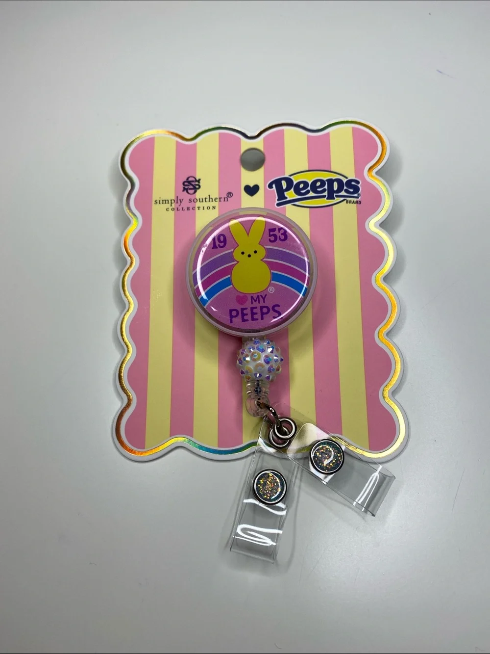 Simply Southern Peeps ID Badge Reel
